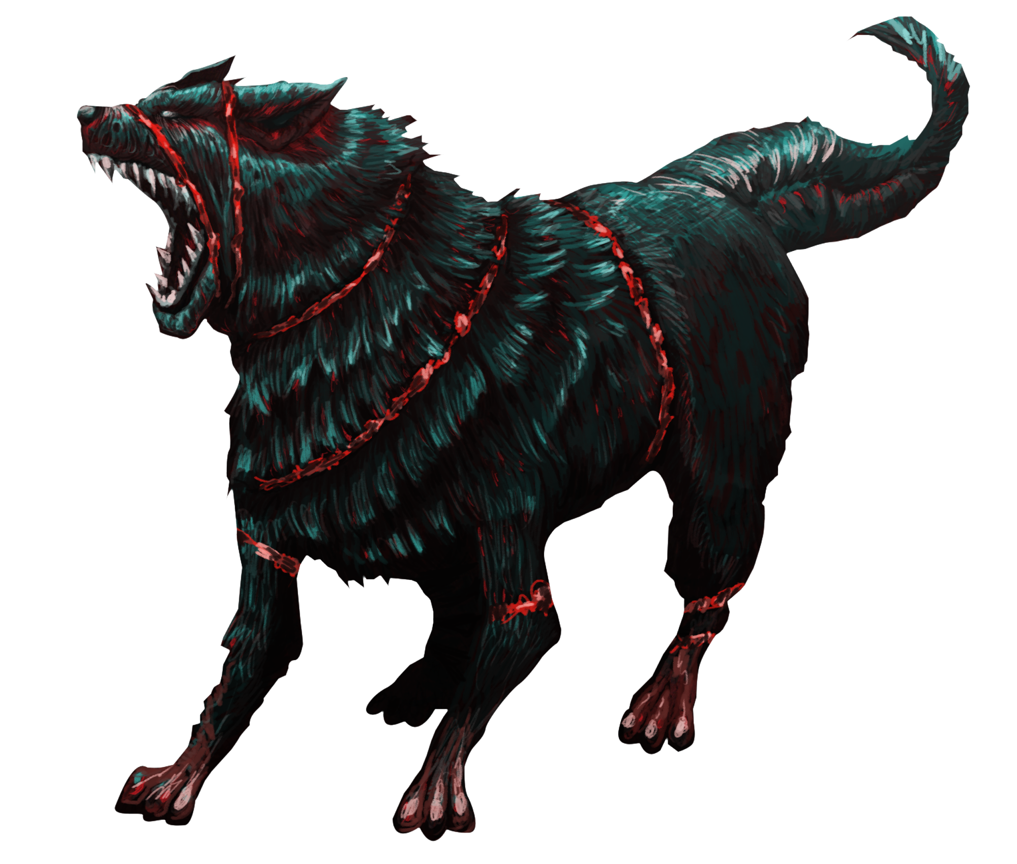 モンスター素材 ラグナロク フェンリル フリー素材 素材屋 氏